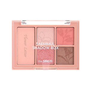 Тіні для повік The Saem Saemmul Shadow Box Flower Letter 6 g